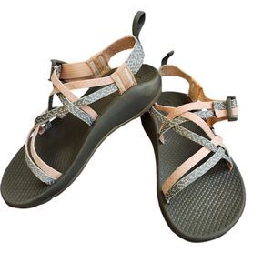 Chaco‎ junior/girls Zcloud gray pink 4(Big Girl)